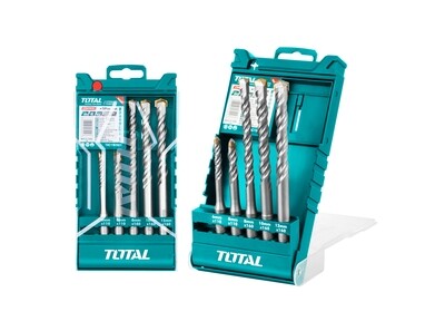 Total Hammer Drill Bit Set- TAC190501