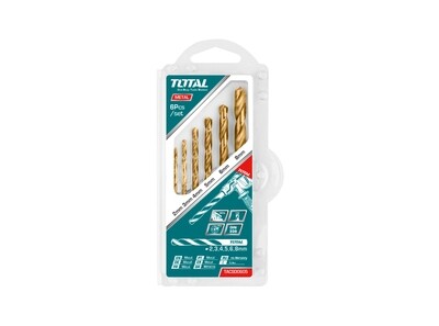 Total Twist Drill Bit Set- TACSD0605