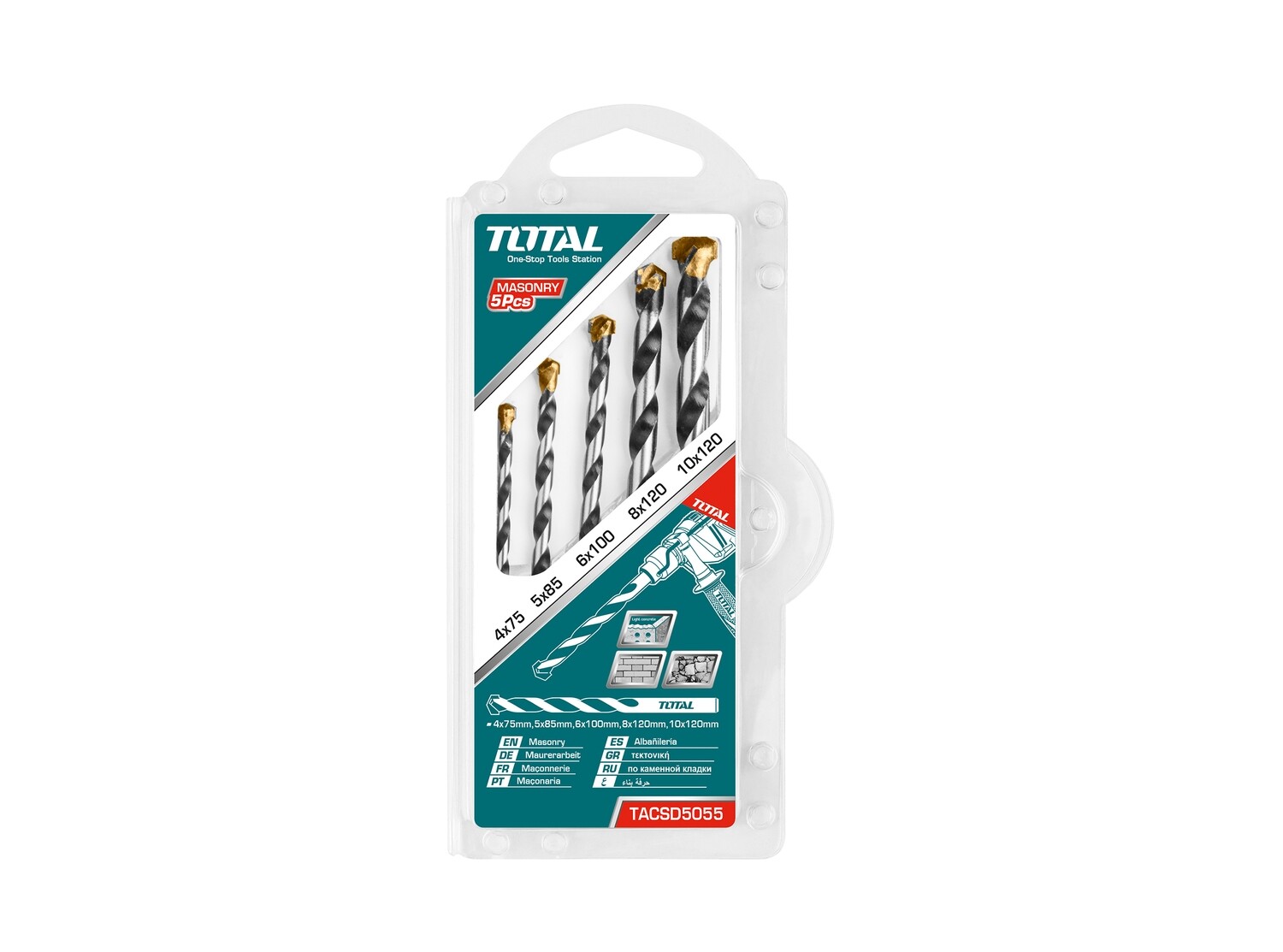 Total tools outlet drill bit set