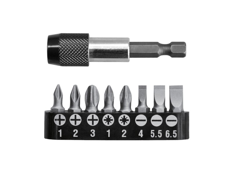 Total 9 Pcs Screwdriver Bits Set- TACSD3091