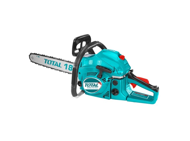 Total 18&quot; Gasoline Chain Saw 1.8KW, 46CC, 3500RPM - TG5451811