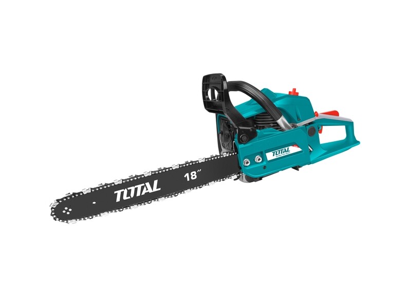 Total 18&quot; Gasoline Chain Saw 1.8KW, 45.8CC, 3200RPM - TG945185