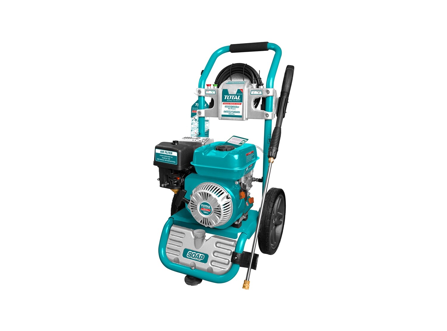 Total Gasoline Pressure Washer 3000PSI 5HP - TGT250103