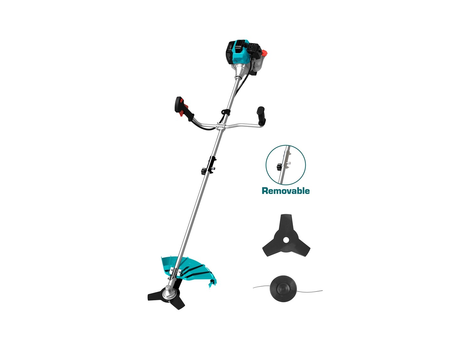 Total Grass Trimmer & Bush Cutter, 42.7cc, 2HP - TP5434421