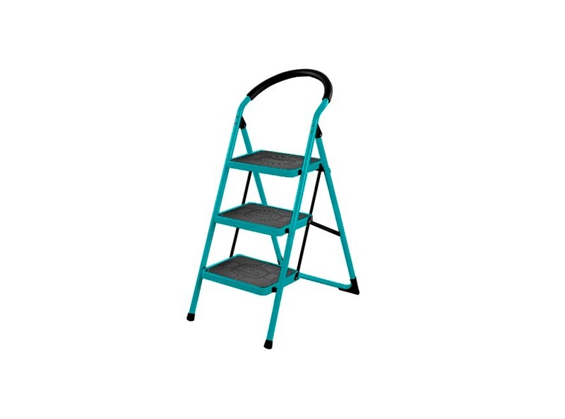 Total 3 Step Steel Ladder- THLAD09031