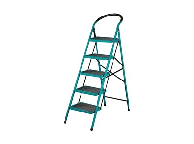 Total 5 Step Steel Ladder- THLAD09051