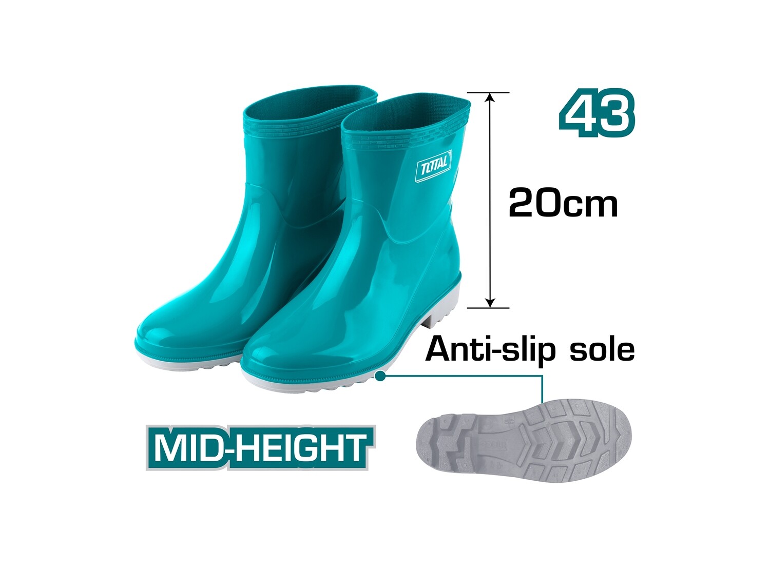 Total Rain Boots- TSP303L.43