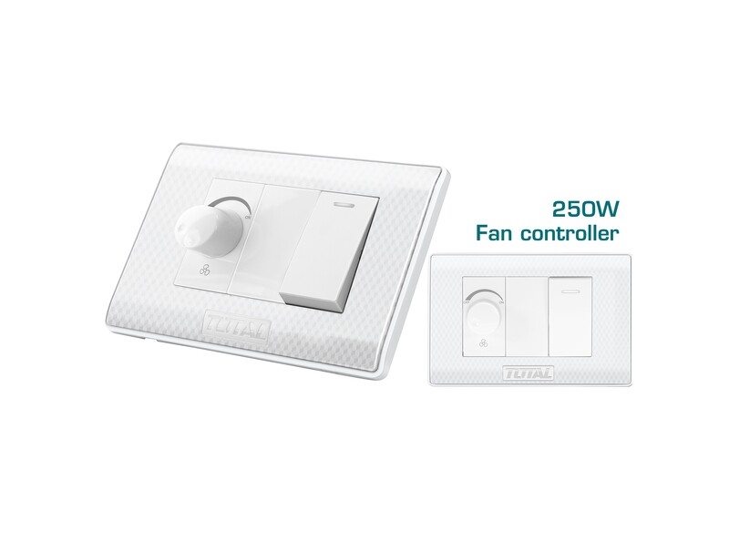 Total 1 Gang 16A Fan Controller- THESFC1802502