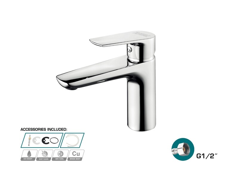 Total Single Lever Washbasin Mixer- TSLBM11501