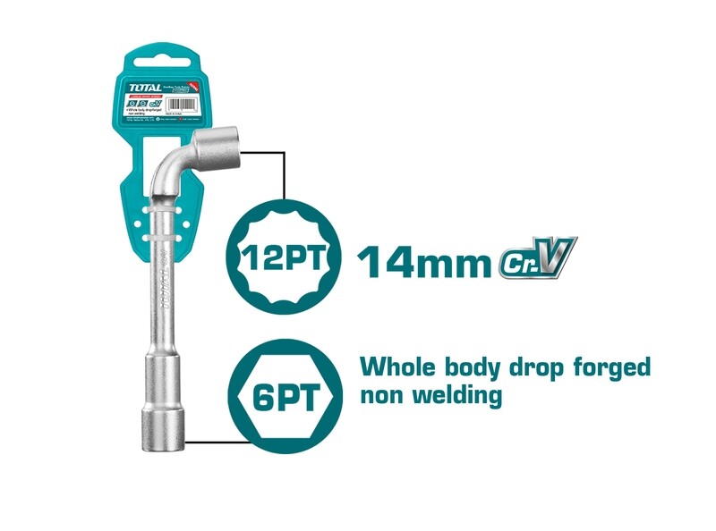 Total L-Angled Socket Wrench- THWL1406