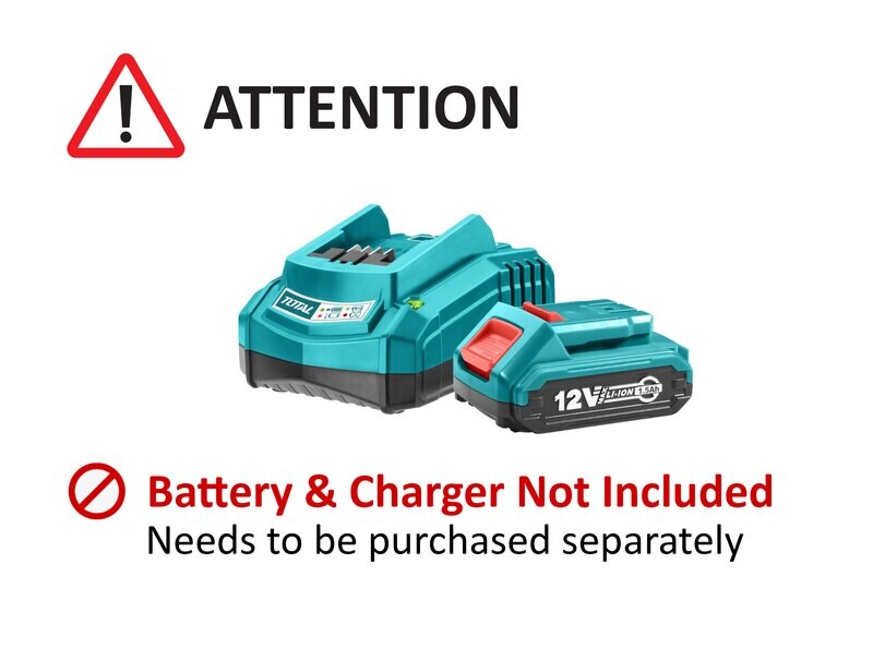 Total Lithium-Ion Work Lamp (Without Battery)- TWLI2001