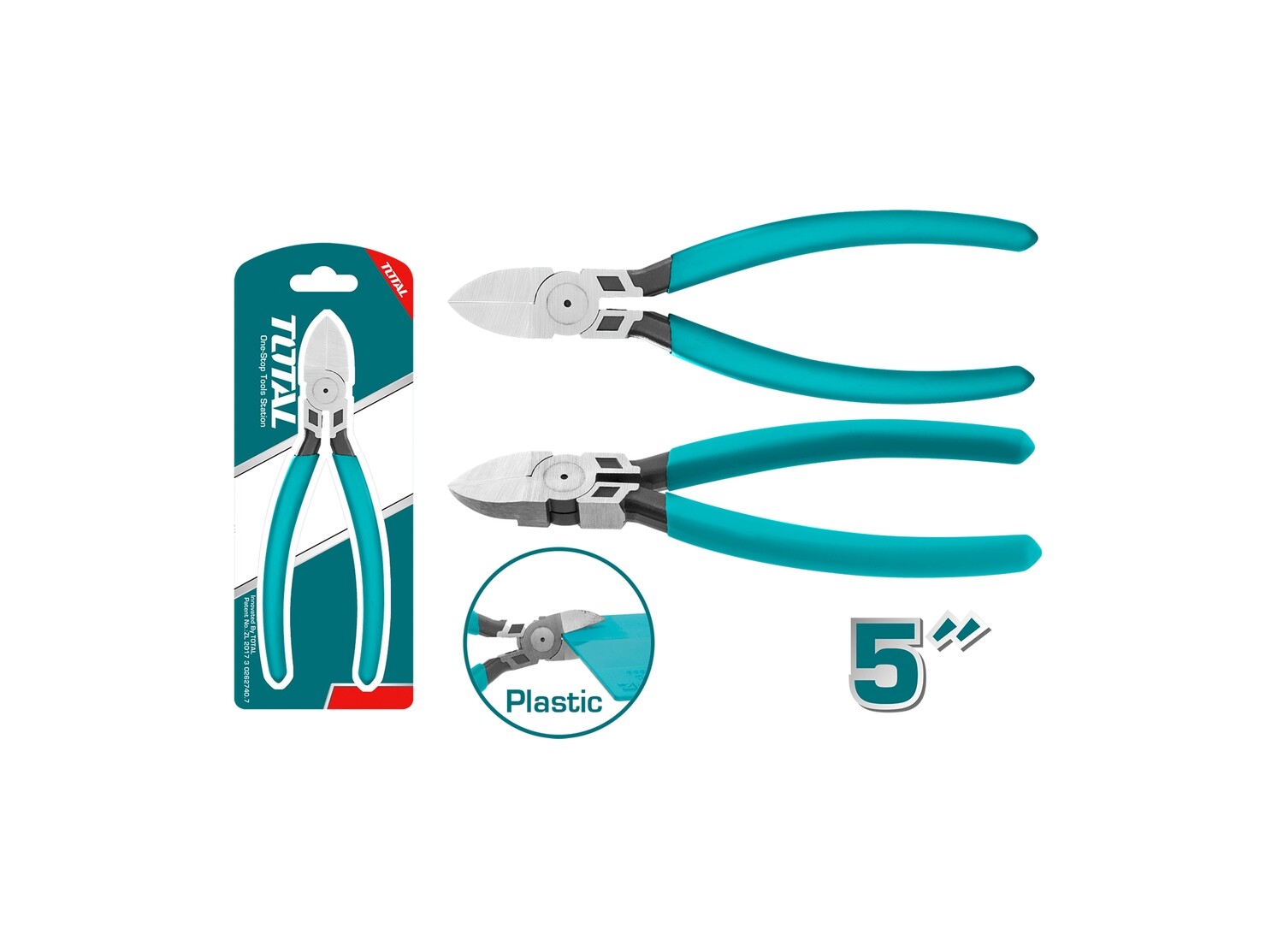 Total  Plastic Cutting Pliers- THT230512