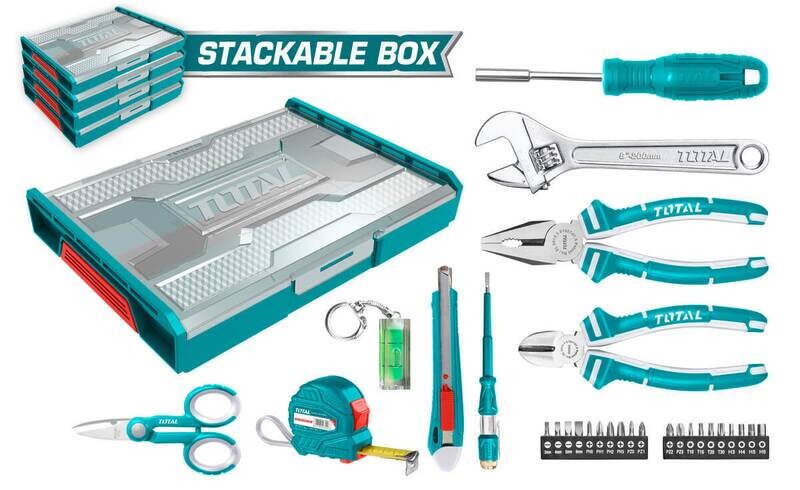 Total 29 Pcs Household Tools Set- THKTV02H291