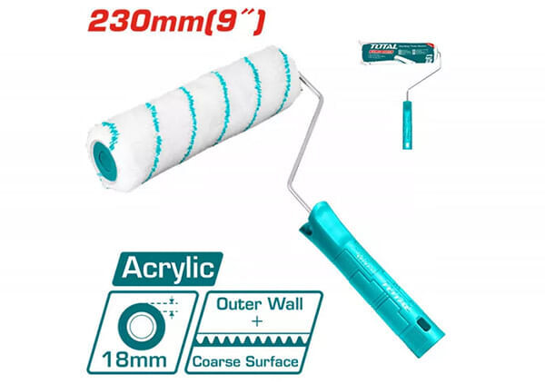 Total 230mm/9&quot; Total Tools Cylinder Brush (Outer Wall) -THRHT042302