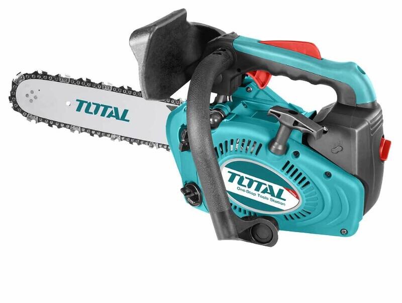 Total  Gasoline 10&quot; Chain Saw Oil tank capacity:160ml Powerful 2-stroke motor- TG5261011