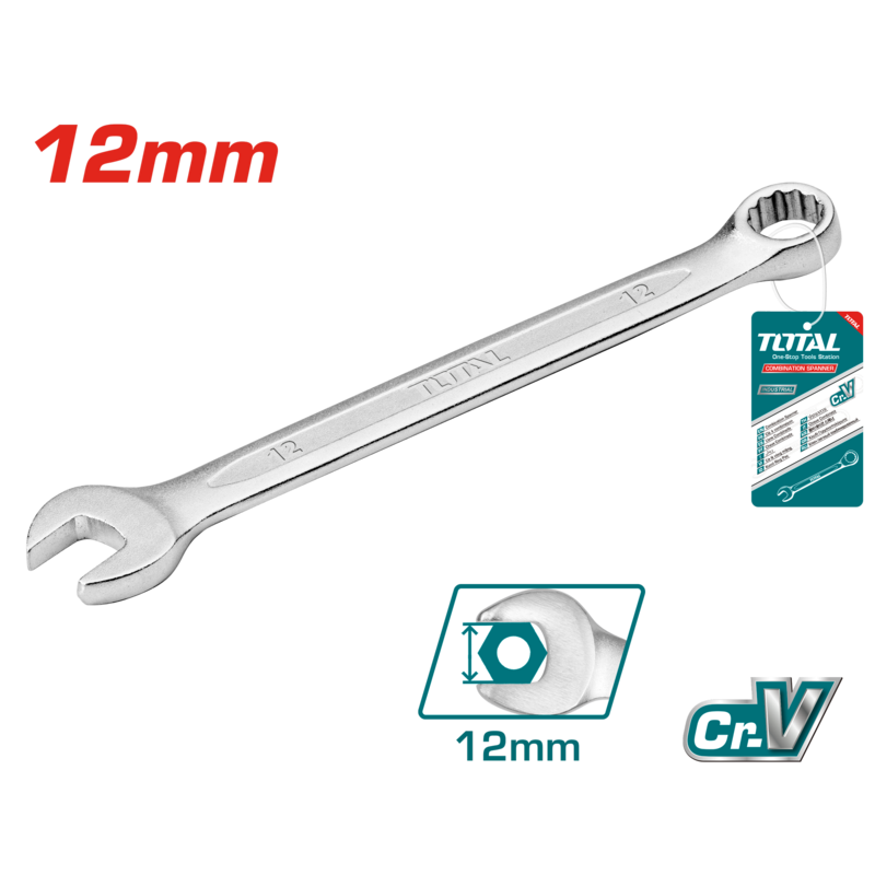 Total 12mm Combination Spanner- TCSPA121