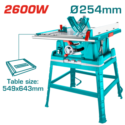 Total Table Saw- TS526043
