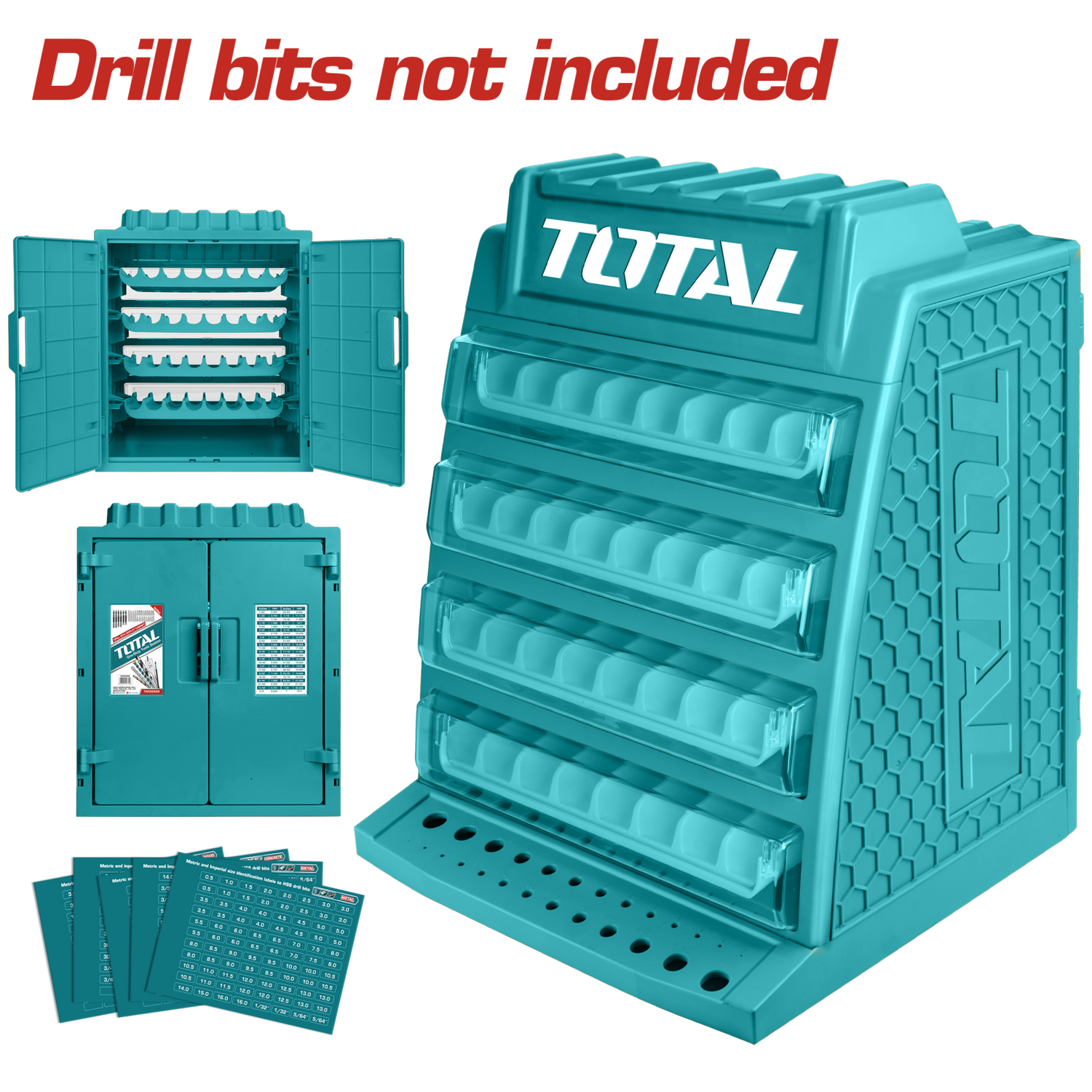 Total Drill Bits Display Box- TAKD2688