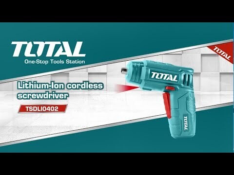 Total Lithium-Ion Cordless Screwdriver- TSDLI0402