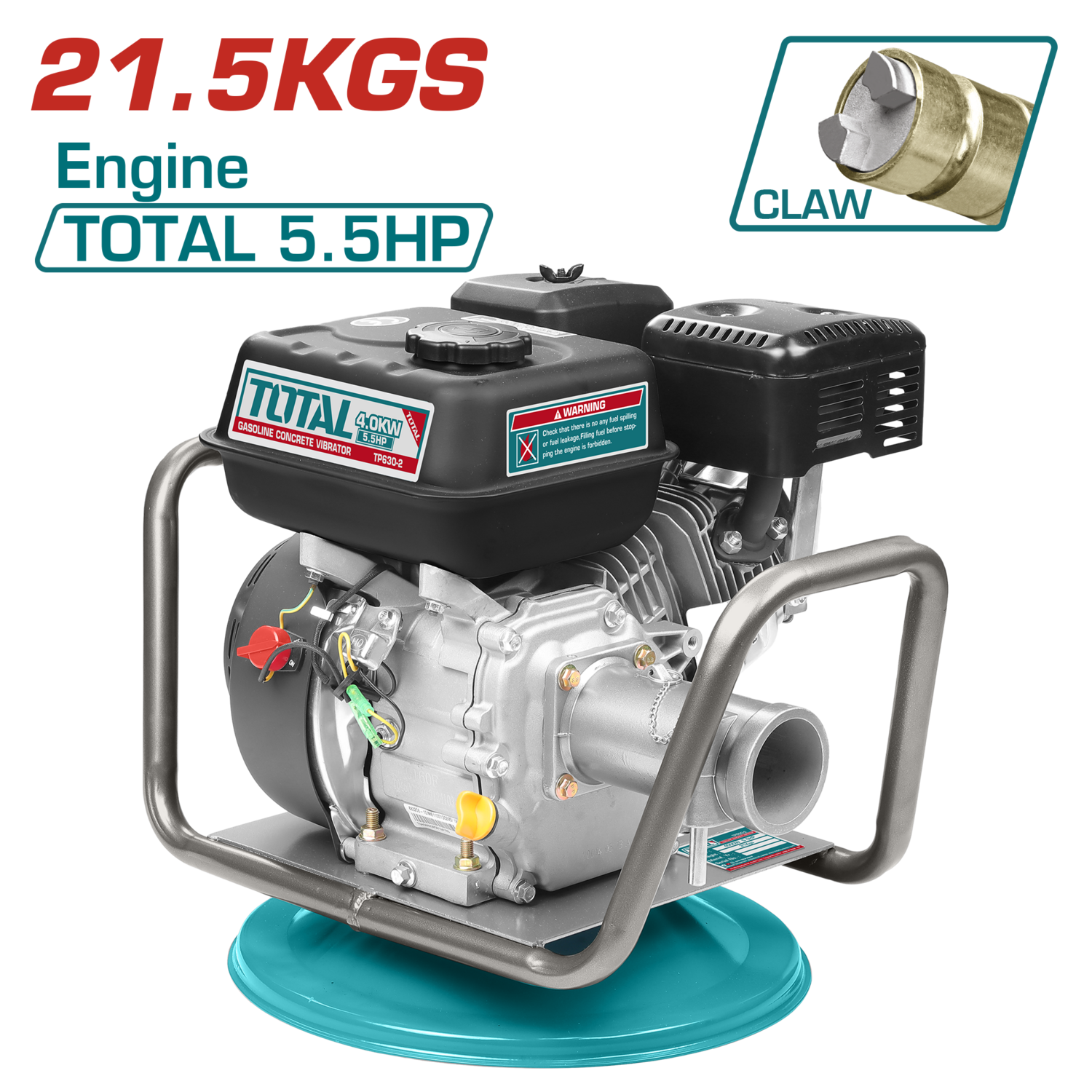 Total  Gasoline Concrete Vibrator- TP630-2
