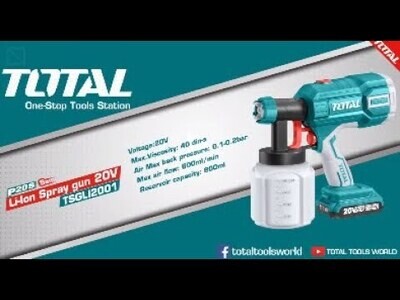 Total Lithium-Ion Spray Gun (Without Battery) - TSGLI2001