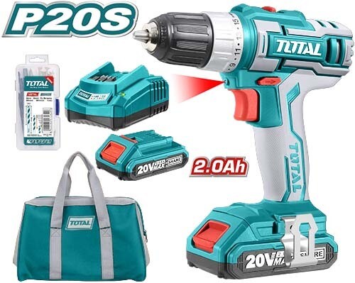 Total Lithium-Ion Cordless Drill- TDLI2002