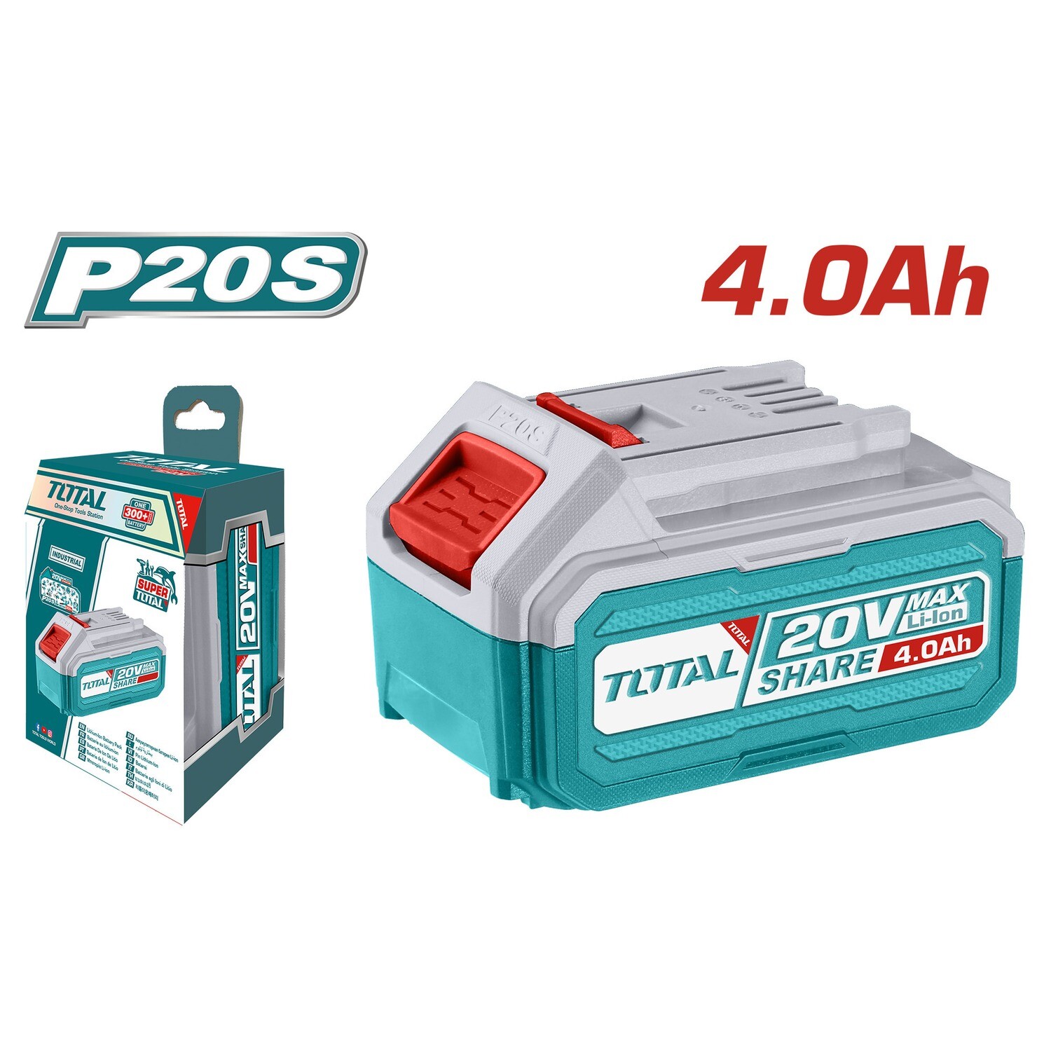 Total 4aH Lithium-Ion Battery Pack - TFBLI20021