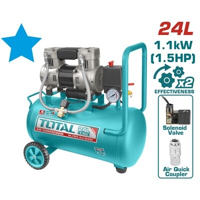 Total 24Ltr Air Compressor - TCS1110242