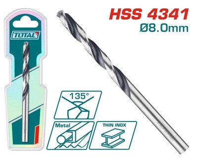 Total 4341 HSS Drill Bit Set - TAC1200804