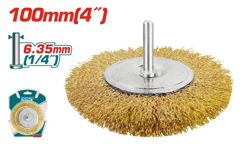 Total Tools Wire Cup Brush- TAC34041