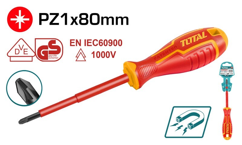 Total Insulated Screwdriver - THTISPZ180