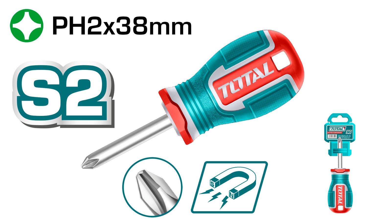 Total Phillips Screwdriver - TSDPH2038