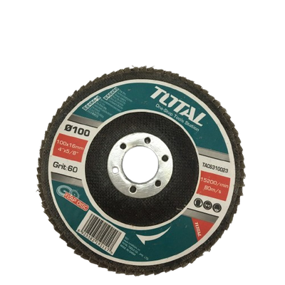 Total Flap Disc 100mm x 16mm - TAC6310023