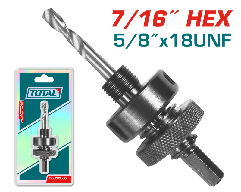 7/16″ Hex Hole Saw Arbor – TAC4202