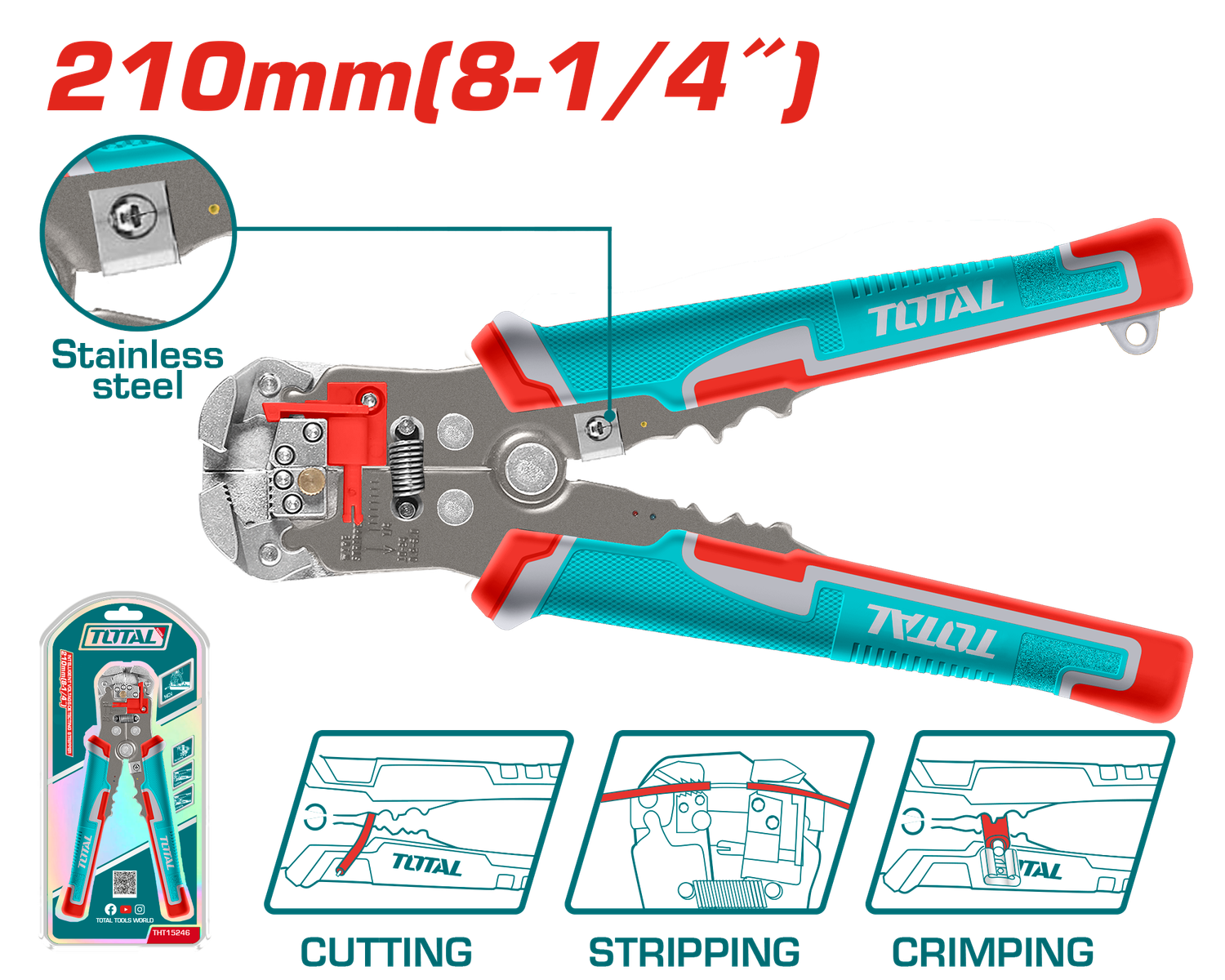 Total Automatic Wire Stripper – THT15246