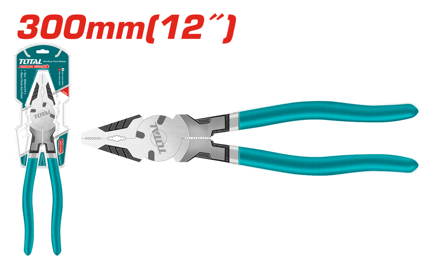 Total 12″/300mm Fencing Pliers – THT210122