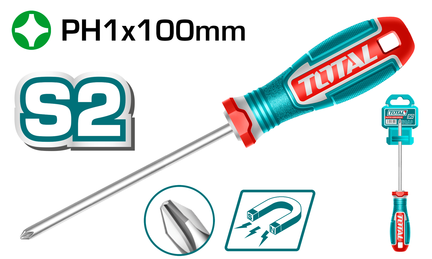 Total Phillips Screwdriver - TSDPH1100
