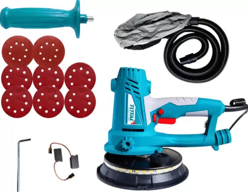Total Drywall Sander 750W with LED Lights - TDWS7501