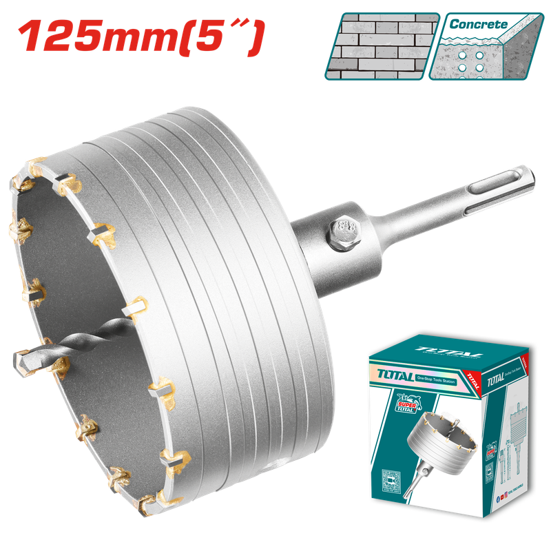 Total 125mm Hole Core Bit- TAC4301251