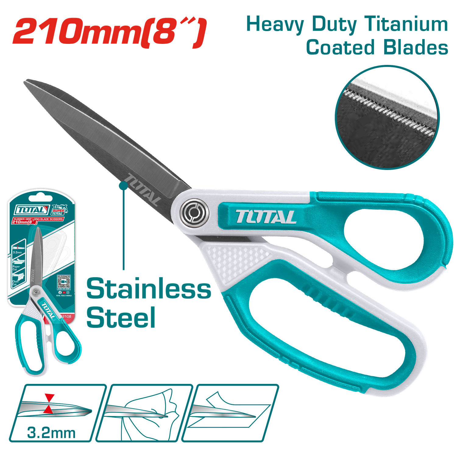 Total Scissors- THSCRS812108