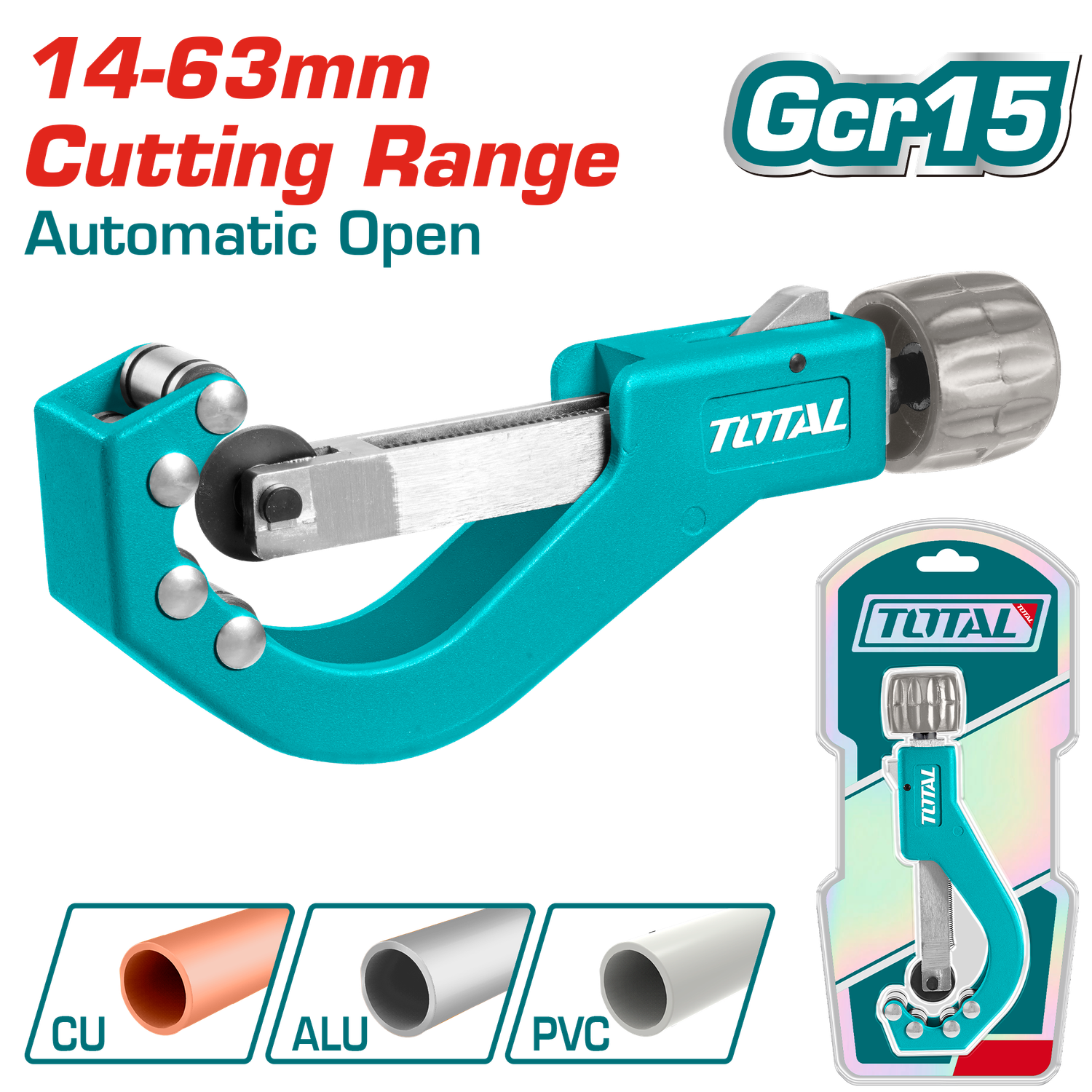 Total Copper and Aluminium Pipe Cutter- THT531463