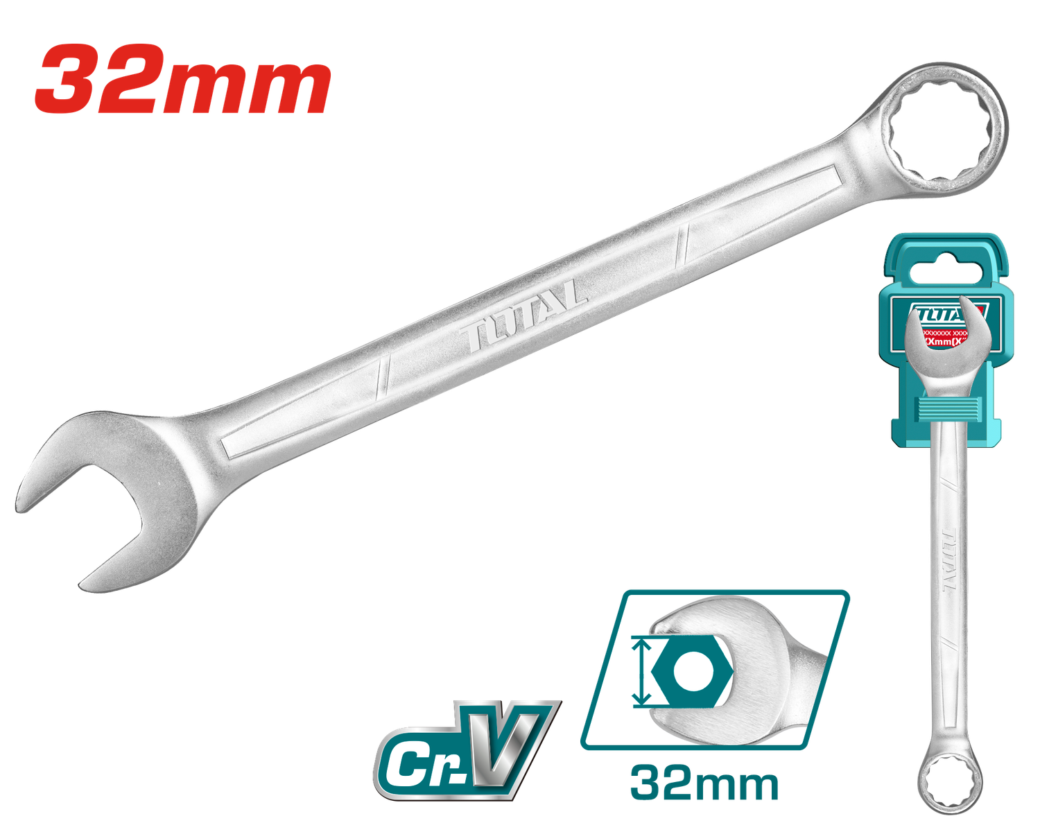 Total 32mm Combination Spanner – TCSPA321