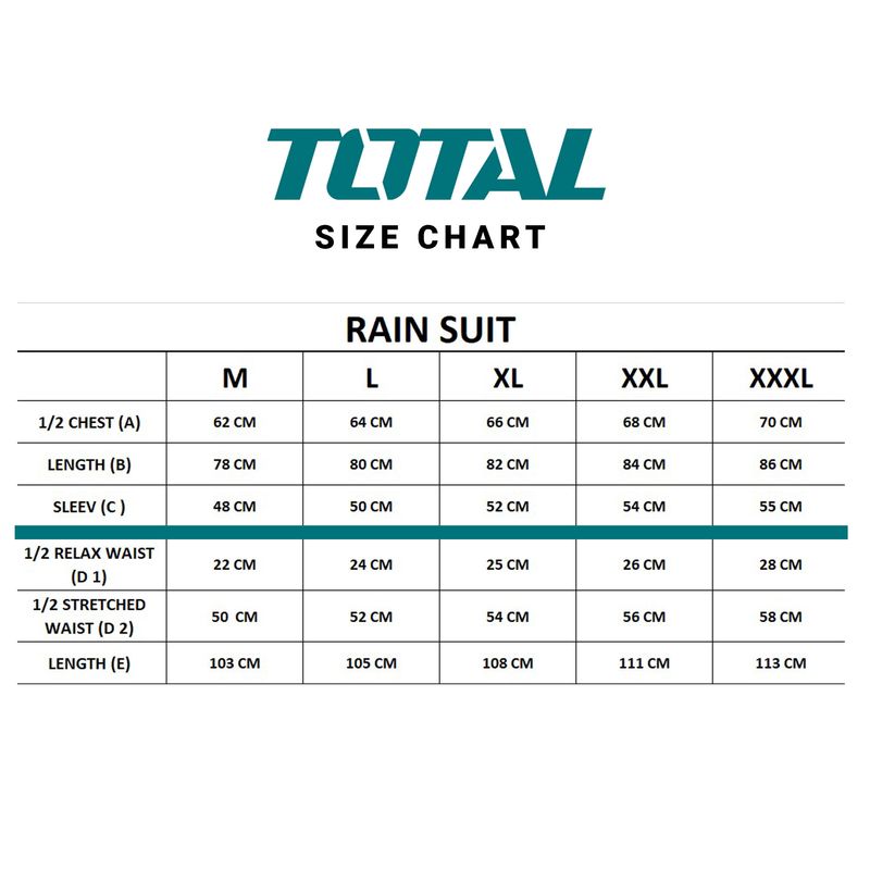 Total Rain Suit- THTRS031.L