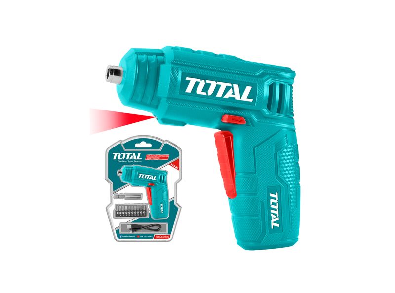 Total Lithium-Ion Cordless Screwdriver- TSDLI0402