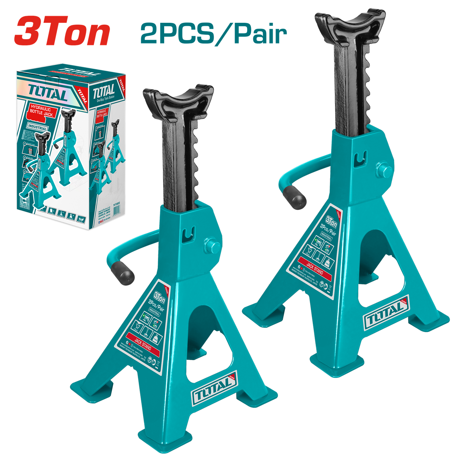 Total Jack Stand 3 Ton - THJS0301