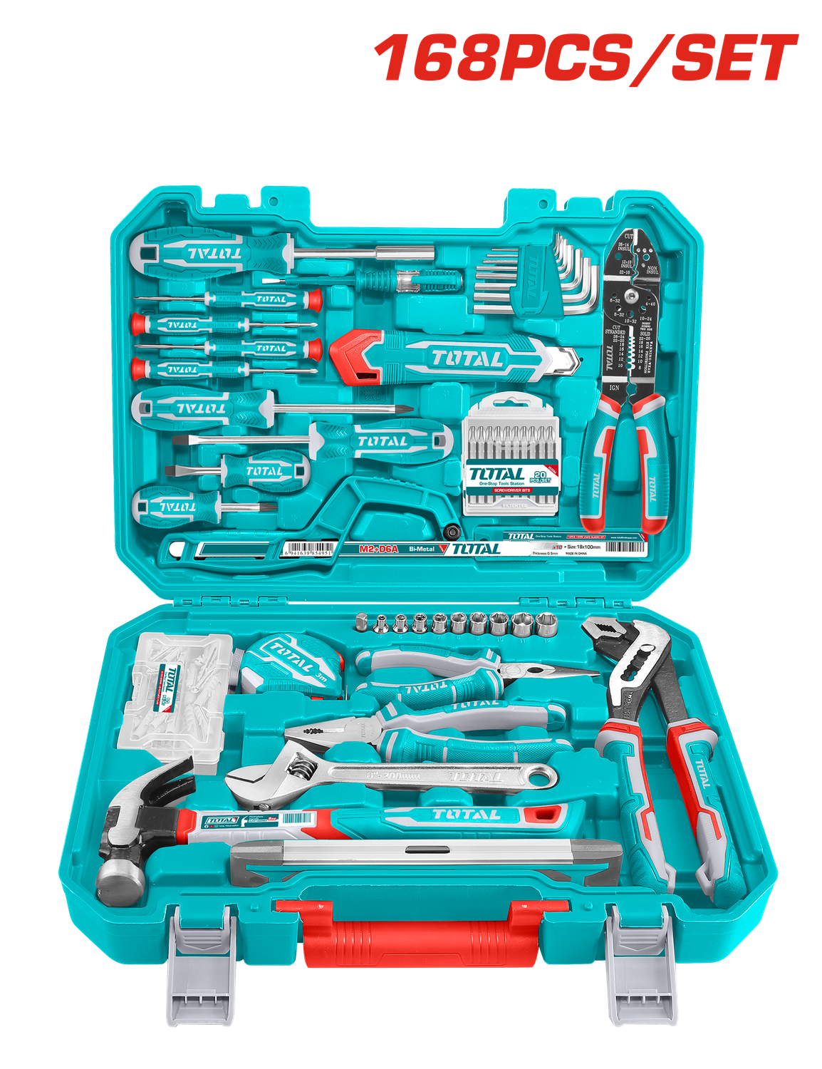 Total 168Pcs Tools Set - THKTHP21686