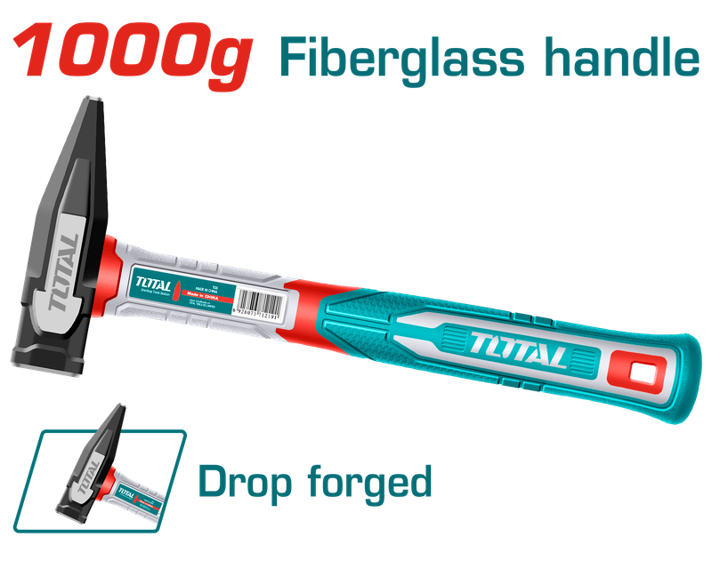 Total 1kg Machinist Hammer – Built for Impact- THMH621000