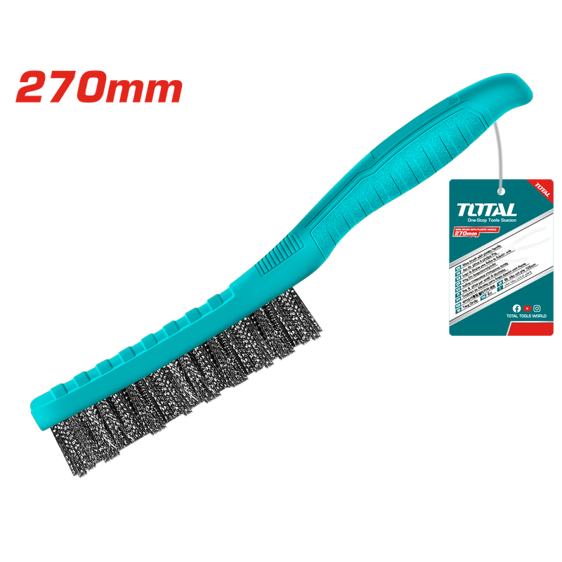Total 270mm Steel Wire Brush – TAC3804051