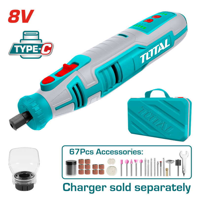 Total Cordless Grinder - TMGLI0801