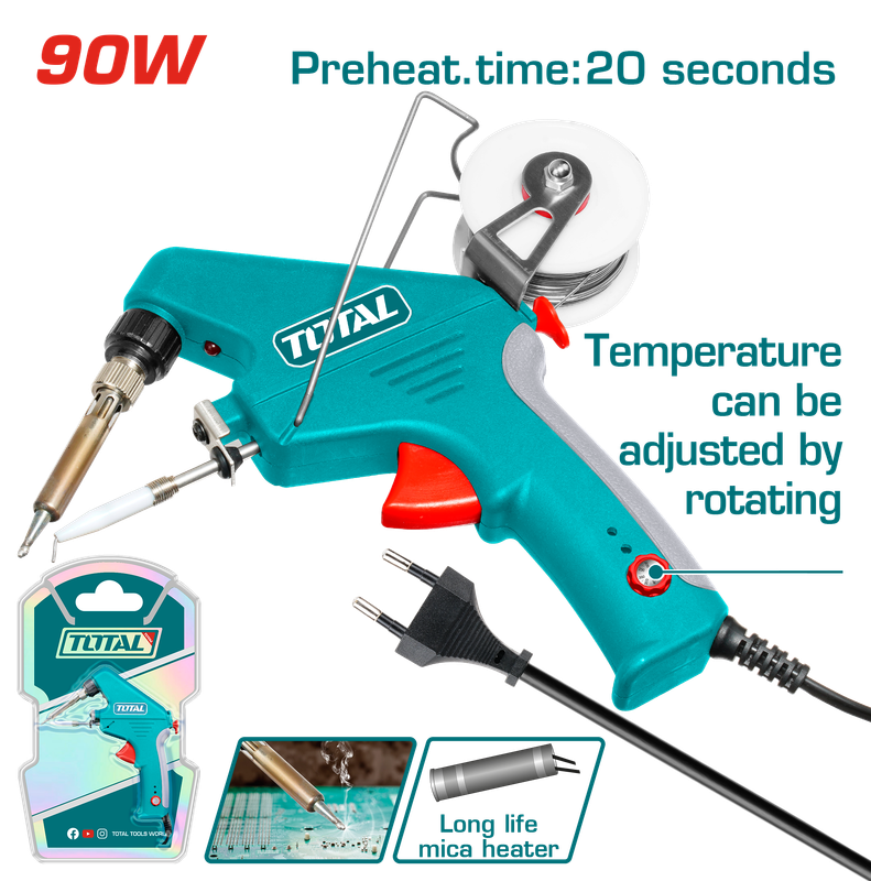 Total Soldering Gun with Solder Feeder - TET160732